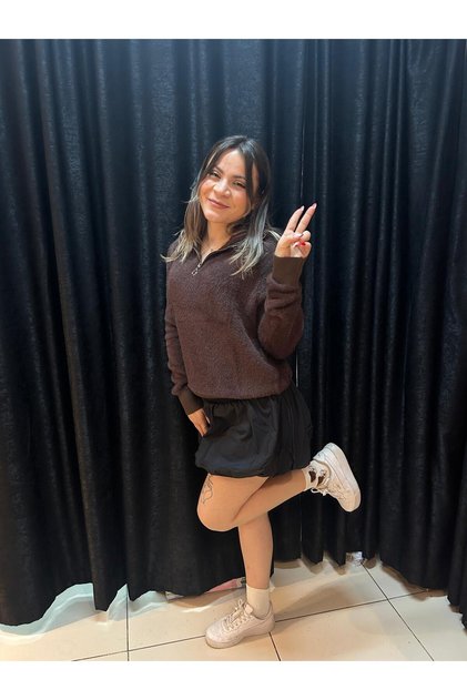 Knit sweater