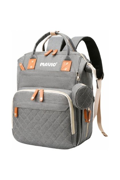 Geanta pentru mamici si copii, 17 compartimente, port incarcare telefon, buzunar termic, 56 L