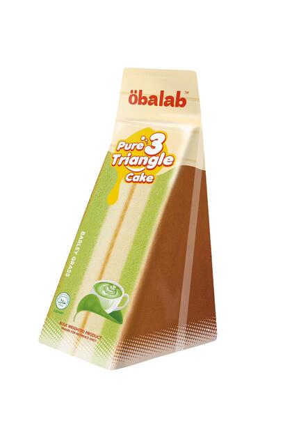 Obalab - Barley Leaf Pure 3 Triangle Cake (100g)
