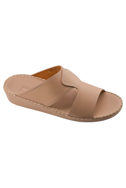 A E T Handmade Arabic Sandals For Men | Outdoor Mens Slippers |Open Toe | Full Genuine Softy Leather