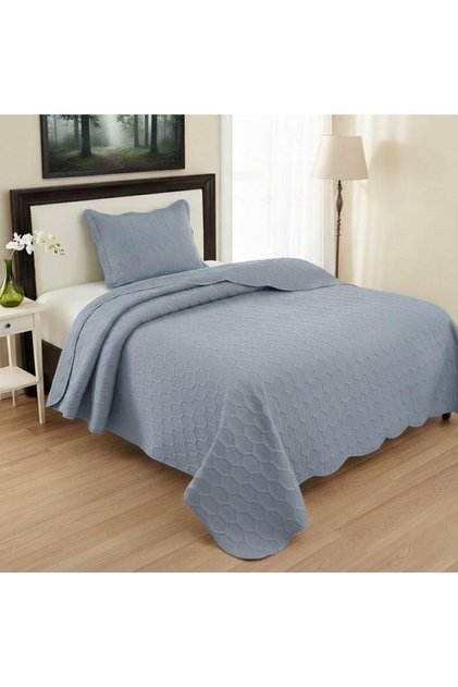Petek Tek Single Bedspread 180X240 Gray