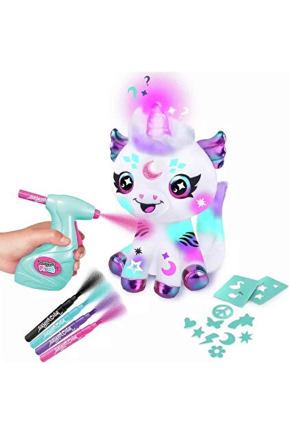 Sunman Oyuncak Airbrush Plush Peluş Kozmik Unicorn - Fiyatı, Yorumları