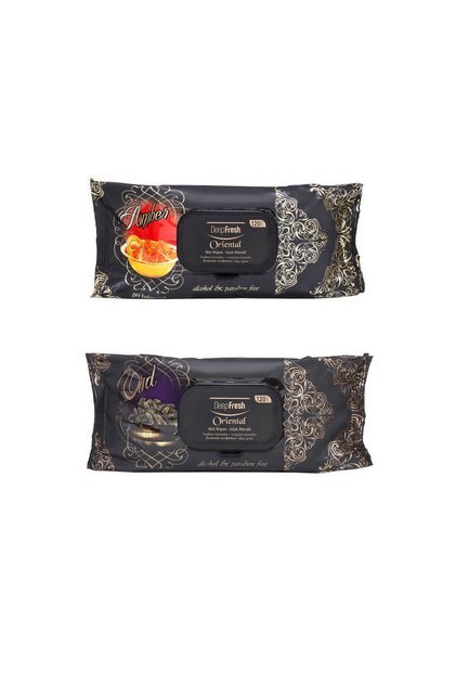 Servetele umede Oriental Amber 120 buc + Servetele umede Oriental Oud 120 buc