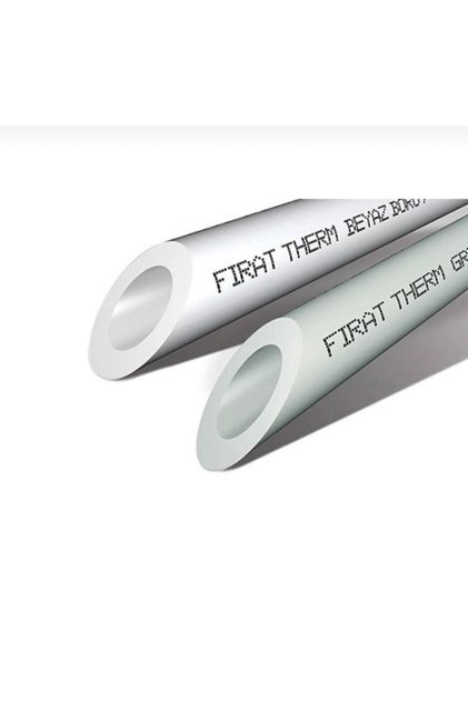 Boru Pn20 Pprc Plastik Boru 20 Mm. Beyaz Temiz Su Tesisat Borusu 4 Mt.