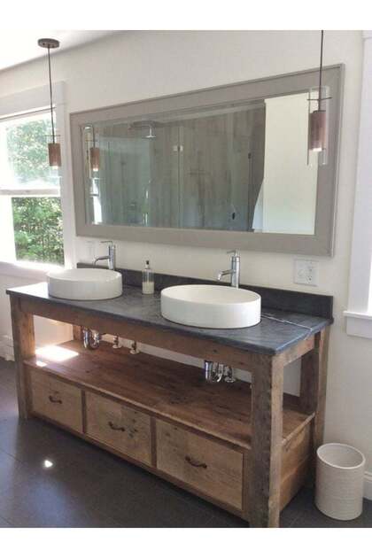 Venior Ahşap Lavabo Dolabı
