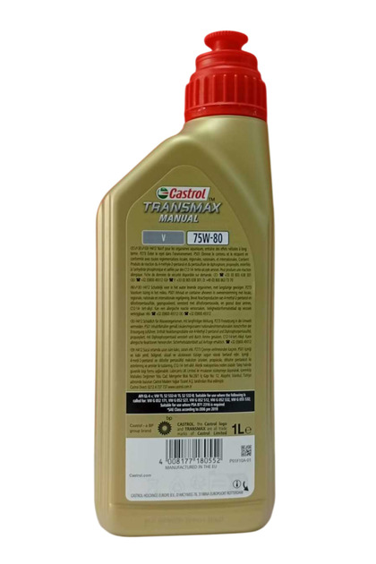Castrol 15F229 Şanzıman Yağı TRANSMAX MANUEL 75W-80 V 1 litre