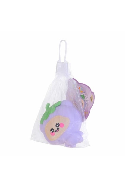 Yumuşak Dokulu Mor Squishy Stres Oyuncağı