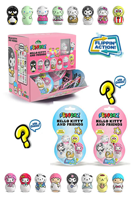 HOŞGARDENS Hello Kitty And Friends Flipperz Hacıyatmaz Oyuncak