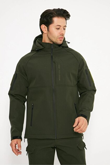 Su Ve Rüzgar Geçirmez Softshell Termal Kaplamalı Outdoor Mont