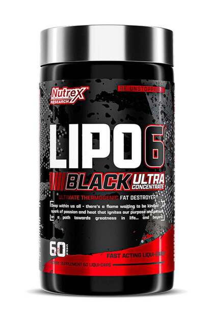 Lipo-6 Black Ultra Concentrate Dietary Supplement 60 Capsules