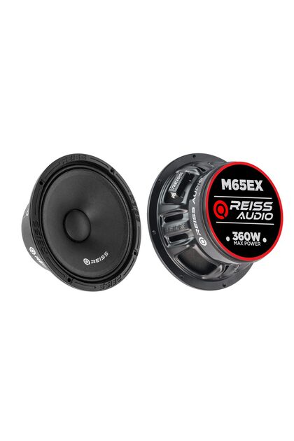Reiss Audio Rs-M65ex 360Watt-180W Rms 16cm Metal Kapaklı Oto