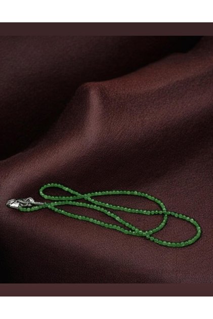 Avantürün Natural Stone 2 mm Necklace