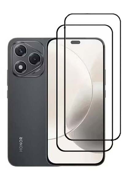 عبوة من قطعتين من واقيات الشاشة المتوافقة مع هاتف Honor 400 lite، طبقة زجاجية مقسّاة 9H بتغطية كاملة، عالية الدقة