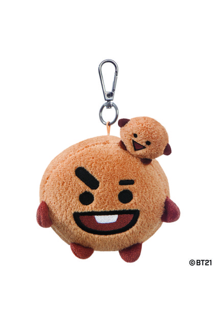 BT21 SHOOKY PALM PAL – Officieel Pluche Knuffel, 13 Cm, Zacht En Schattig, Verzamelbaar Line Friends, Geschikt Vanaf De Geboorte