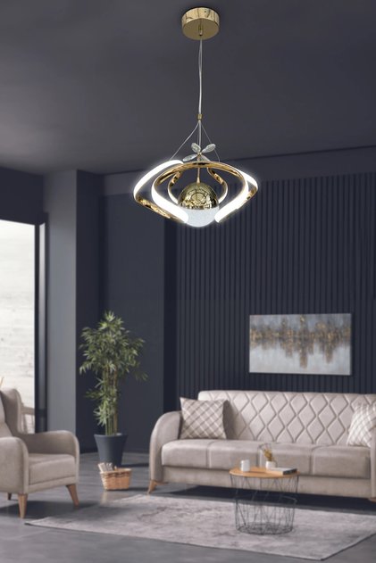 Dron K. Modern Sarkıt Toplu Led Avize