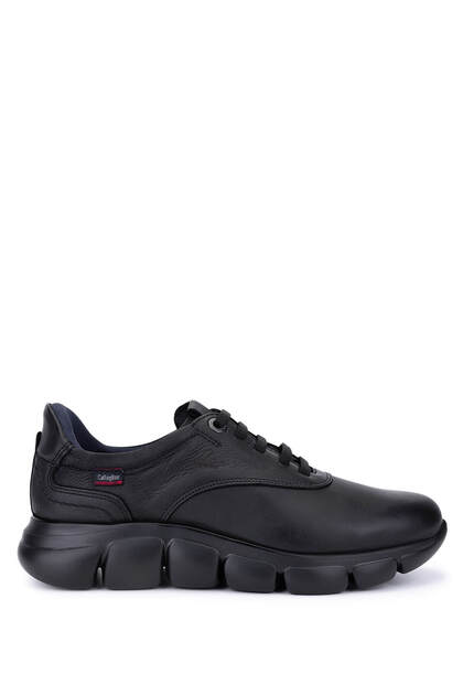Callaghan Erkek Hakiki Deri Siyah Sneakers & Spor Ayakkabı