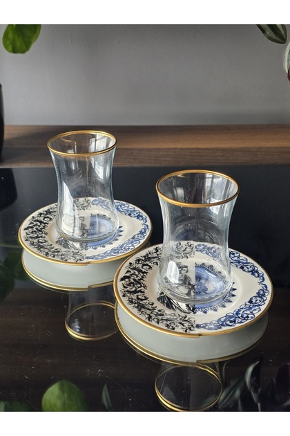Handmade Crystal Artemis 2-Piece Tea Set