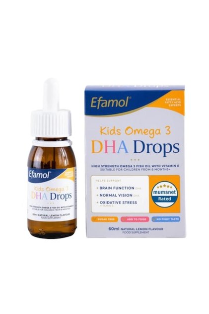 Picături Omega 3 DHA pentru copii (60 ml), Efamol®
