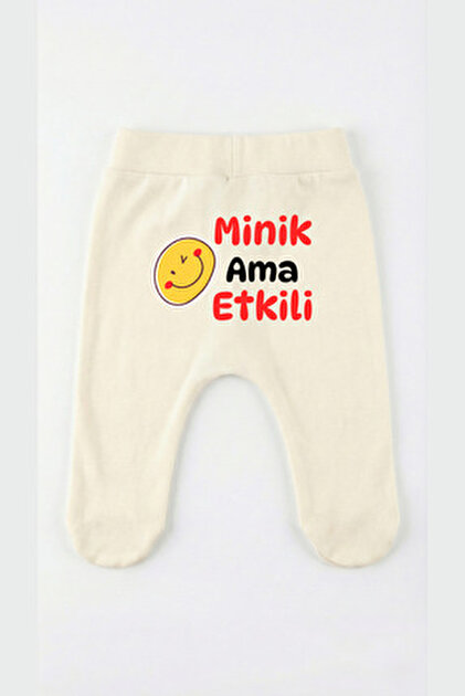チビちゃん様用ページ11400 qoeuyl boutique Öpmek Yasaktır Baskılı Çıtçıtlı %100 Pamuklu Beyaz