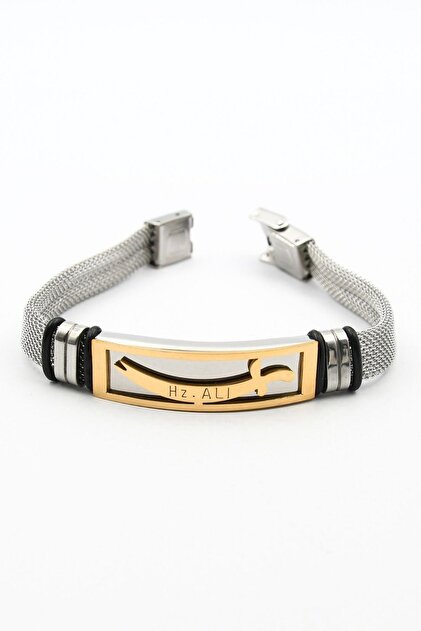 Hz. Ali Zulfiqar Sword Watch Strap Design Stainless Steel Bracelet 902498