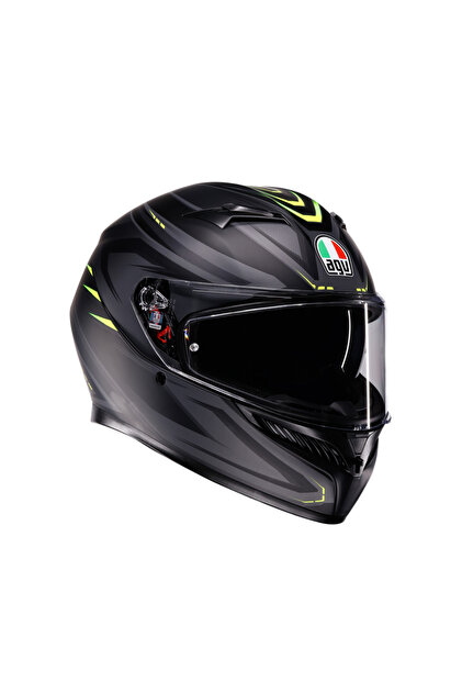 AGV K3 Mplk Striga Matt Black Blue Red Kapalı Kask - Fiyatı, Yorumları