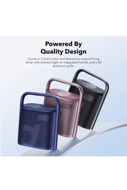 Soundcore Motion X500 Portable Bluetooth Speaker, Wireless Speaker with Immersive Spatial Audio.
