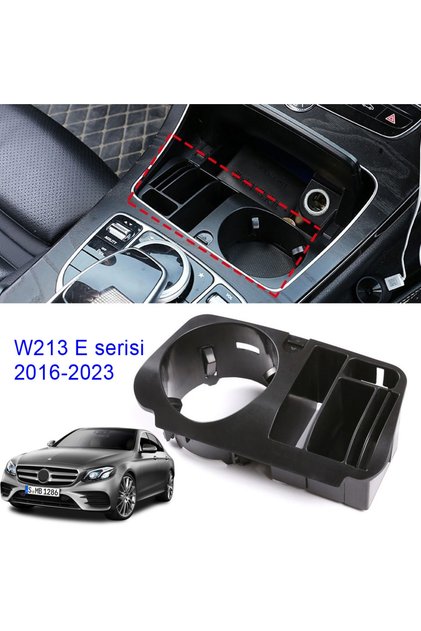 W213 Cup Holder with Organizer - W213 Cup Holder E180 E200 E220D E300