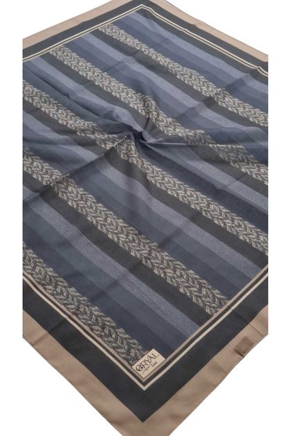 Pera Soft Luxury Scarf (Italian Stitching) 100X100