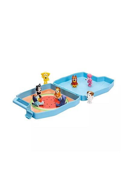 NECO TOYS BLUEY/17638 BLUEY DELÜKS TAŞIMA ÇANTASI VE 8Lİ FİGÜR SET