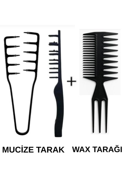 Mucizevi Tarak ve Wax Tarağı 2'Li Set
