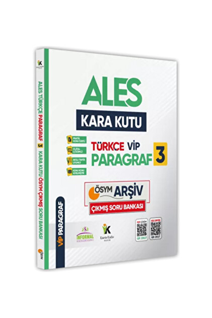 Karakutu Yayınları ALES Türkçenin Kara Kutusu ÖSYM ARŞİVİ ÇIKMIŞ