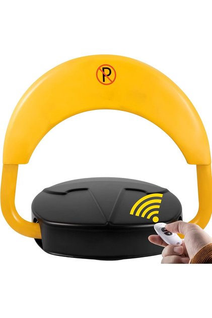 Xkimos Intelligent Remote Control Parking Lock with Collision Alarm,Automatic Parking Barrier, Prevent Others from Occupying the Parking Space,Personal Parking Lock,for Home, Business,Office