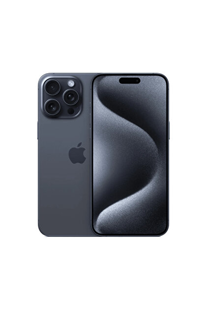 Apple Yenilenmiş iPhone 15 Pro Max 1 TB Mavi Titanyum (12 Ay