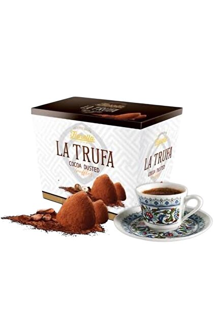 Elvan LA TRUFA COCOA DUSTED TRUFFLESS SÜTLÜ 200 GR KAHVE YANI
