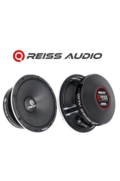 out  リ Reiss Audio Rs-M68ax Çifti 1000wat-500w Rms Axar Serisi 16 Cm Oto