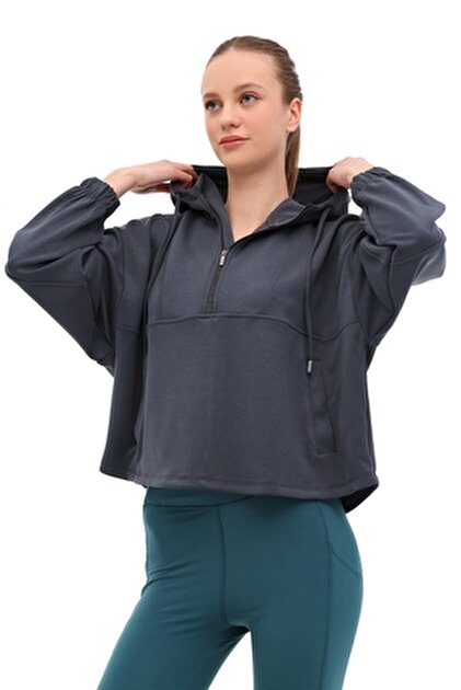 Lumberjack WL 16BALKOÇ YOG2-8 5PR Siyah Kadın Sweatshirt - Fiyatı