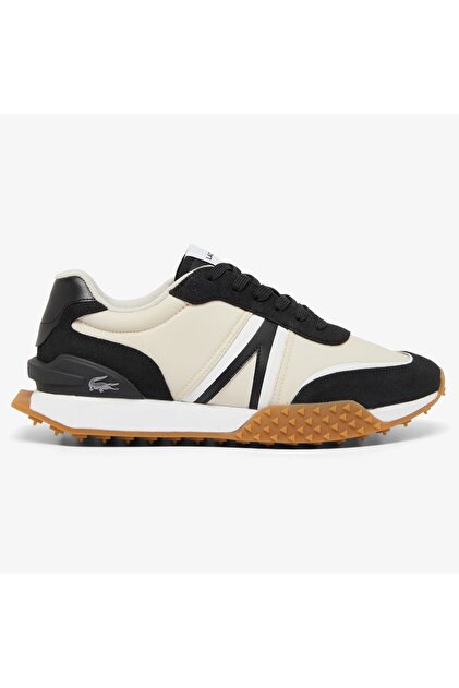 LP  Lacoste L-Spin Deluxe Mens Sneaker Erkek Günlük Spor Ayakkabı Bej