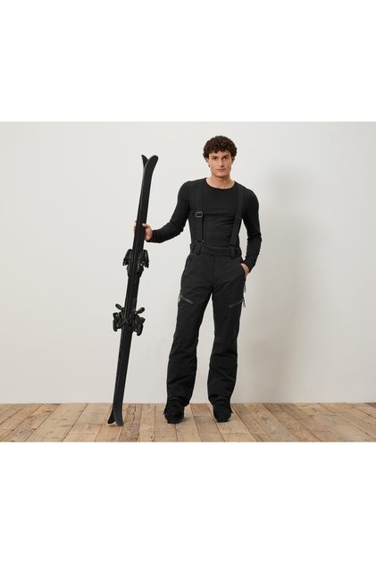 Men's Ski Pants, Hightech, Black