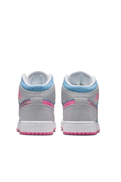Nike Air Jordan 1 Mid SE Denim Kadın Sneaker Ayakkabı - Fiyatı