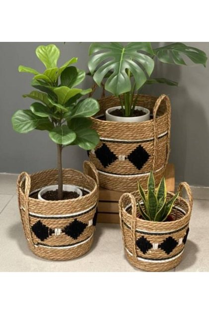 سلال خوص بوهيمي Bohemian Wicker Baskets