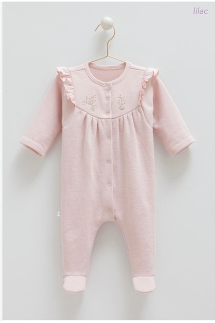 Pretty Baby 2 Thread Snap Fastener F Corded Fabric Jumpsuit