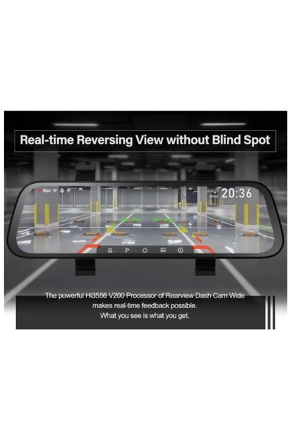 SPON 2X1 Front and Rearview Mirror Dash Cam