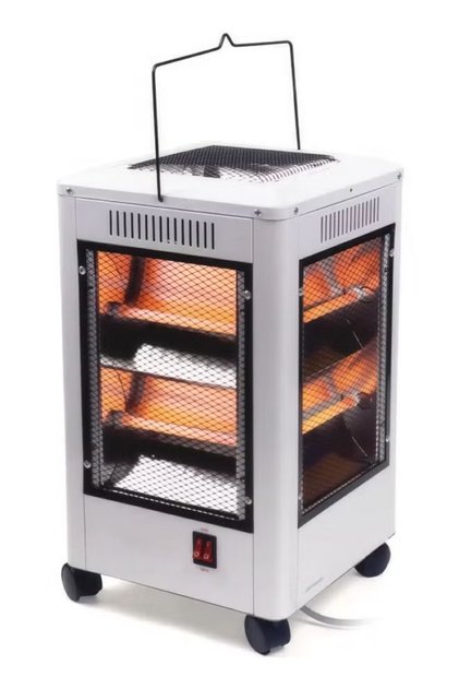 2000W and 10 Candles 5 Way Electric Fireplace with Wheels and Safety Net
