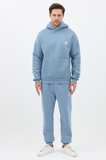 Embroidered Hooded Men's Tracksuit Set
