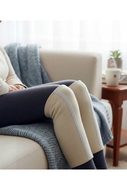 One Hundred Percent Pure Wool Knee Warmer- Innerwear for Men and Women - Warmth from the Roots