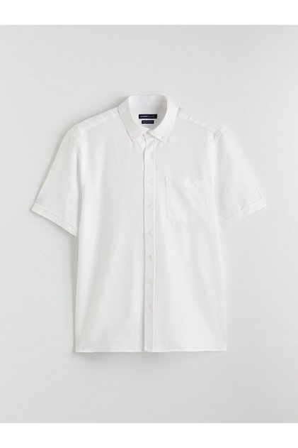 Lcwaikiki Classic Regular Fit Dobby Men's Shirt