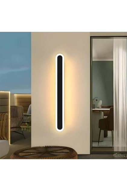 Modern LED Wall Light with 3 Color Options 80 CM
