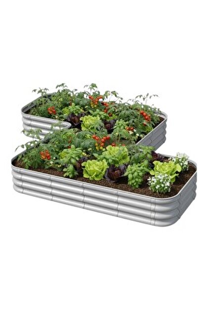 Bahçe kulesi Modüler Yükseltilmiş Bahçe Sebze Yatağı No:12