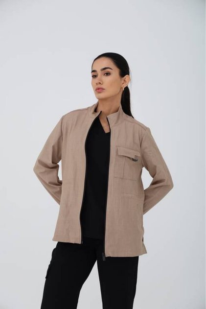 | Quest collection | HH 360 | Brook Jacket in Desert Taupe