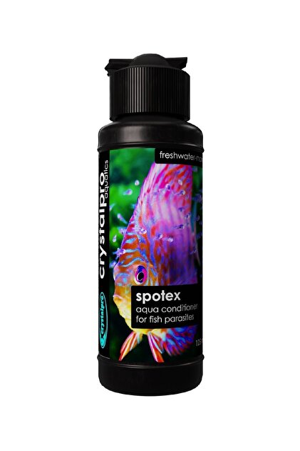 Spotex 125ml - Akvaryum Balıkları İçin Hızlı Beyaz Benek Tedavisi - Tüm Dış Parazitlere Karşı Etkili Su Düzenleyici